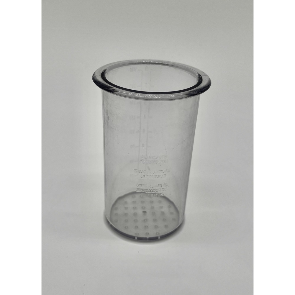 Pusher Measuring Cup For Hamilton Beach Big Mouth FP11 Food Processor